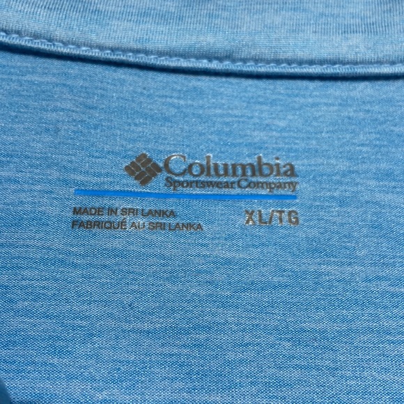 Columbia Performance Golf Polo. Light Heather Blue. X Large. Make an offer. - Picture 3 of 7